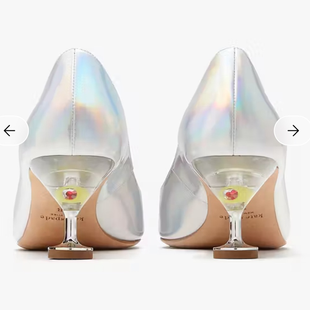 NWB Kate Spade ♠️ Garnish Olive Pumps 🫒 - Picture 3 of 15